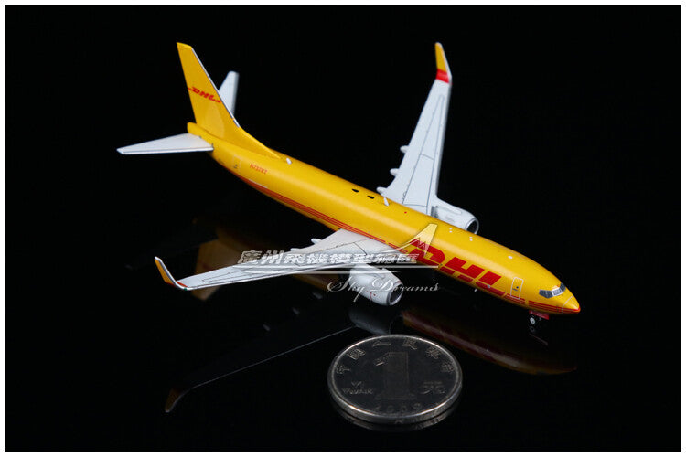1:400 GeminiJets DHL BOEING B737-800 Airplane Diecast Plane Aircraft Model