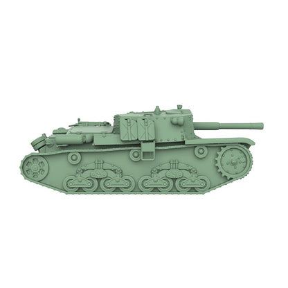 SS200686 1/200 Military Model Kit Italy M41 75mm/L32 Gun Motor CarrItalyge