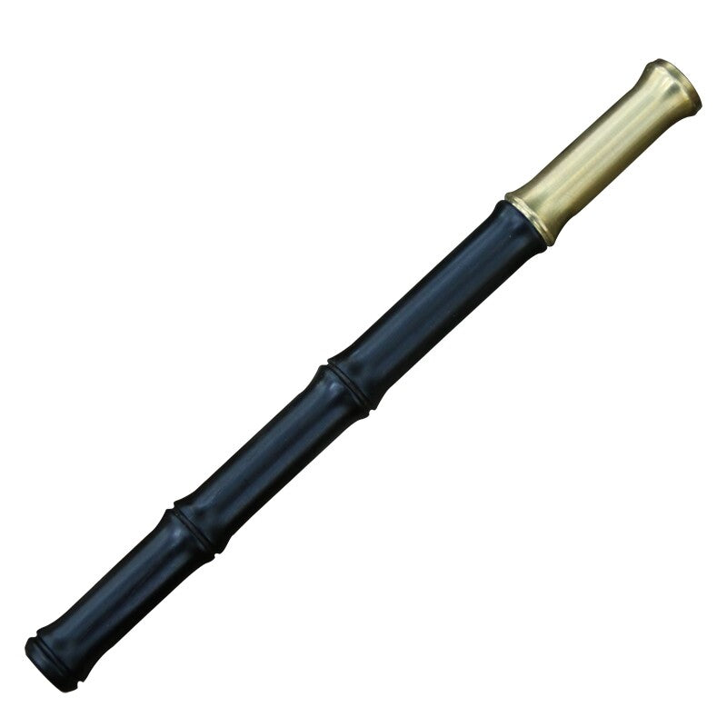 Ebony Wood Brass Ball Point Pen Bamboo Shaped Personal Gift