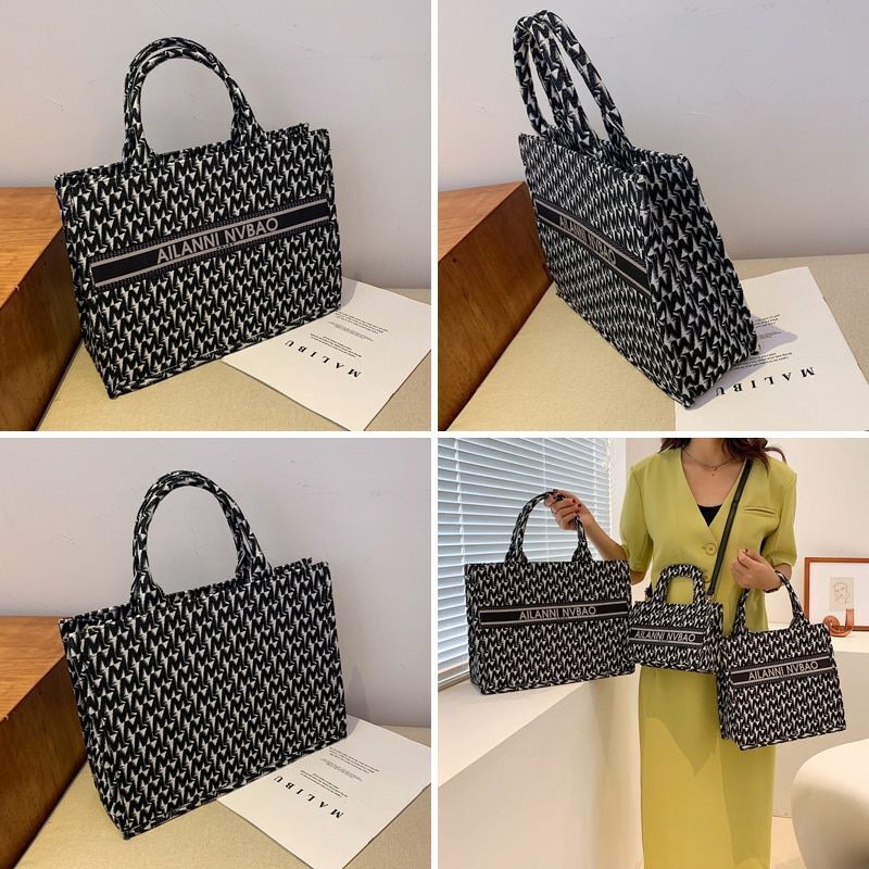 Large Handbag Classic Luxury Crossbody Bag Big Messenger Purse S/M/L Sizes 1 PC