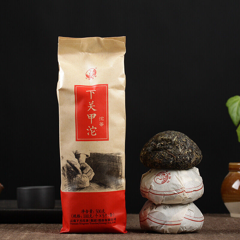 Jia Ji Tuo Cha * 2017 Yunnan Xiaguan Raw Pu'er Tea JIA Tuo Cha Puer Tea 500g