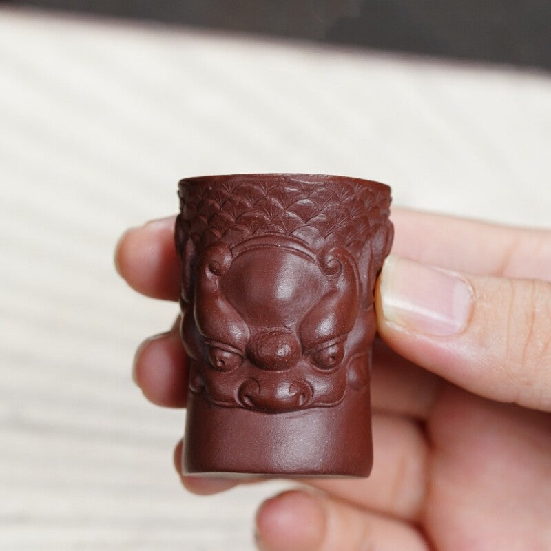 holder for lid of tea pot yixing zisha purple clay handmade artware rack tea pet