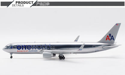 1:200 JC Wings oneworld American Airlines BOEING 767-300ER Plane Diecast Model