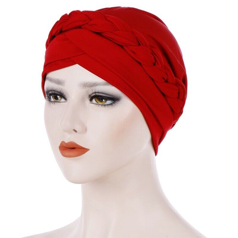 Turban Hat Hat Baotou Hat Caps Head Wearing Comfort Beautiful Colorful Fashion