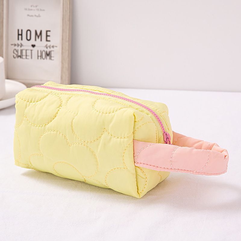 Plush Cosmetic Bag Soft Candy Makeup Purse Travel Storage Organizer Toiletry Bag