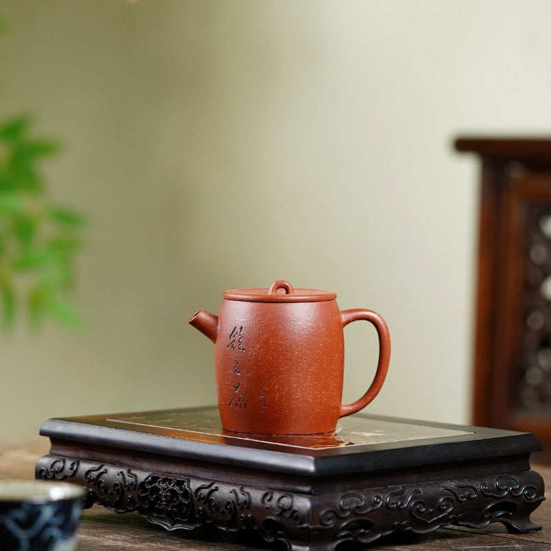 Real Yixing Zisha Jiangpo Clay Tea Pot Handmade Master Pot 7 Infuser Holes China