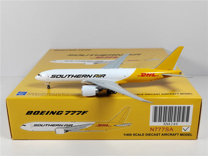 1:400 JC Wings SOUTHERN AIR BOEING B777-200F Passenger Airplane Diecast Model