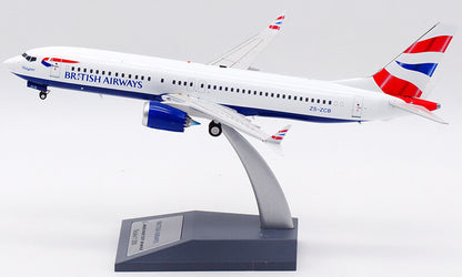 ARD British Airways For Boeing B737-8 MAX ZS-ZCB 1/200 DIECAST Aircraft Model