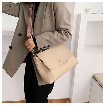 PU Leather Women Handbag High Winter Shoulder Crossbody Bag Travel Lady Blue Bag