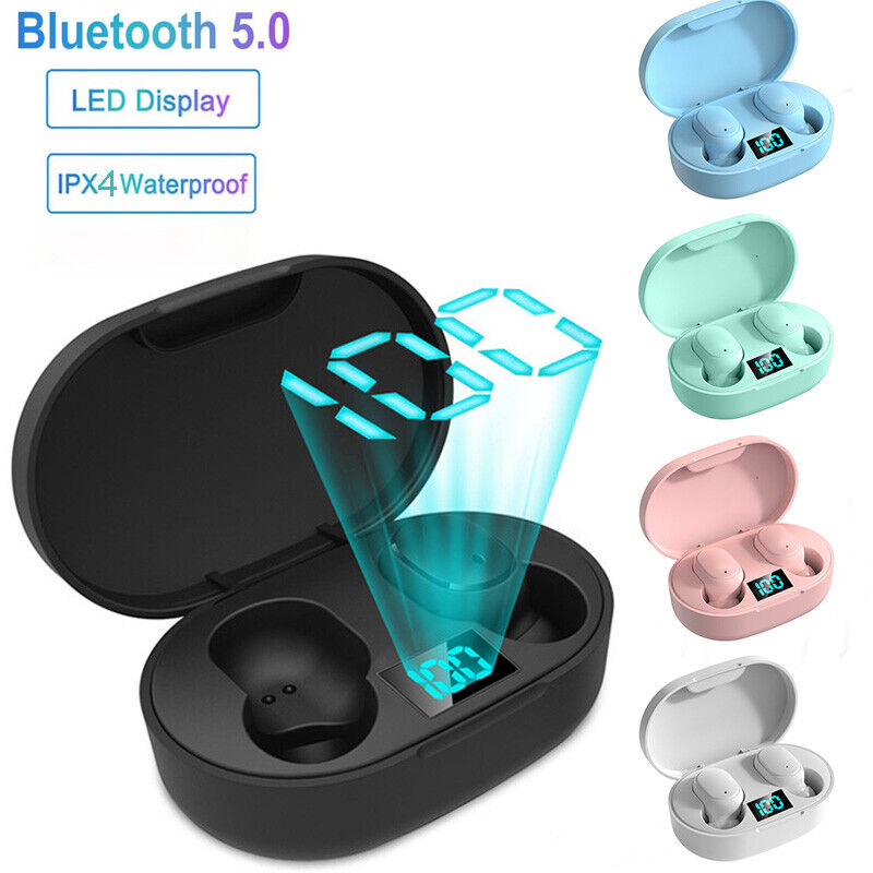 Bluetooth 5.0 Headset TWS Wireless Earphones Mini Earbuds Stereo Dual Headphones