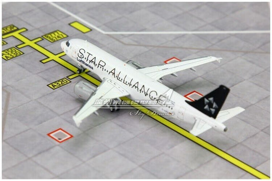 1:400 JC Wings Lufthansa STAR ALLIANCE AIRBUS A320 Plane Diecast Aircraft Model