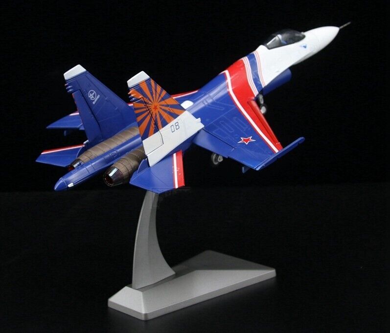 1:48 46CM Sukhoi SU27 Fighter Airplane Diecast Military Aircraft Plane Model