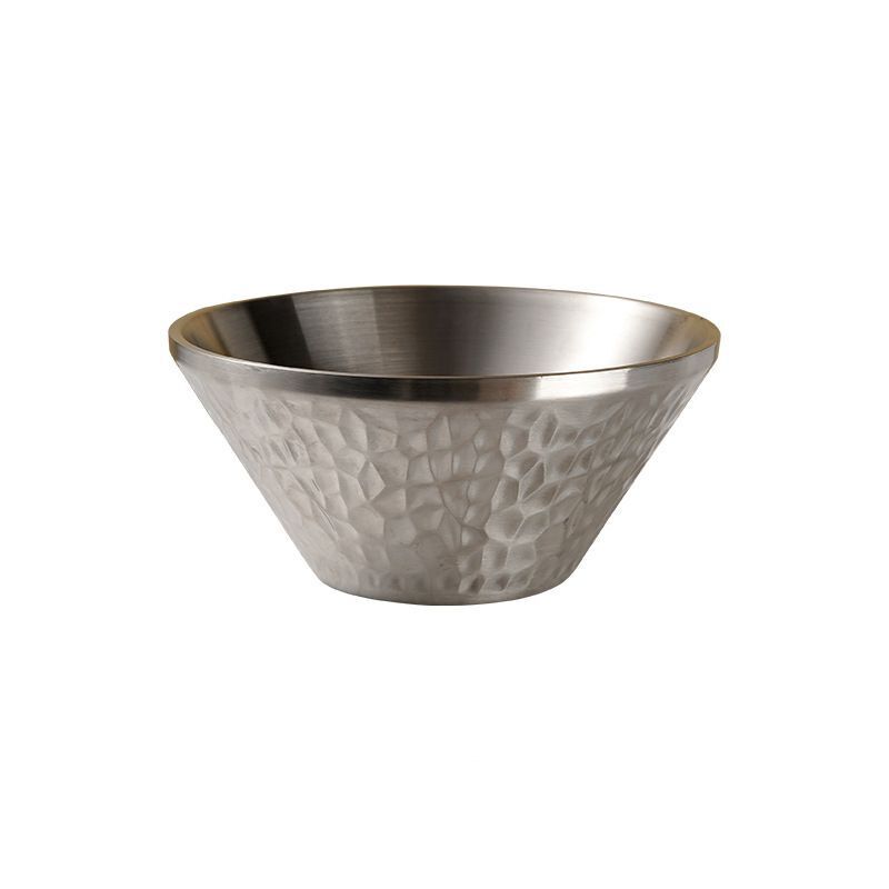 Bowls Stainless Steel Thicken Salad Ramen Noodles Double Layers Table Dinnerware