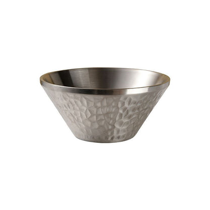 Bowls Stainless Steel Thicken Salad Ramen Noodles Double Layers Table Dinnerware