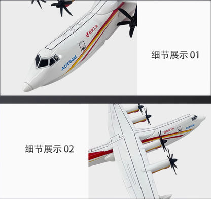 1:130 29CM AF1 Amphibious AG600 Seaplane Diecast Water Airplane Aircraft Model