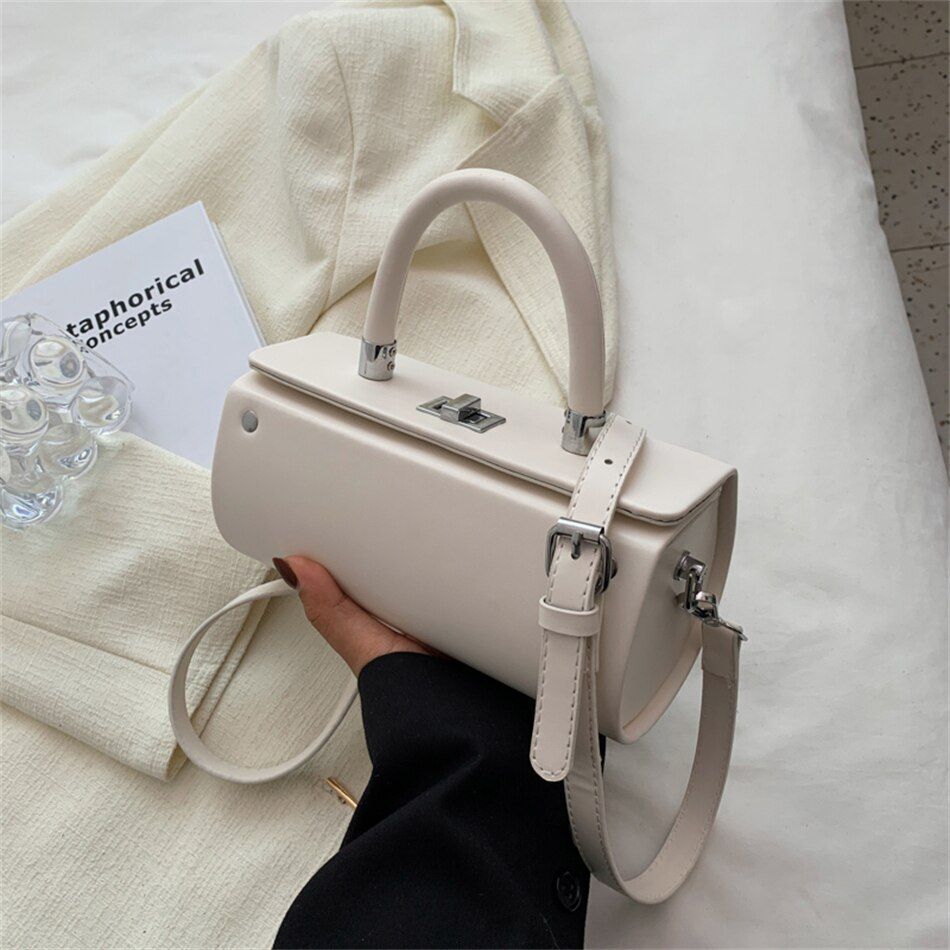 Small Synthetic Leather Bag Shoulder Crossbody Summer Handbag 20*10*10.5 CM Hasp