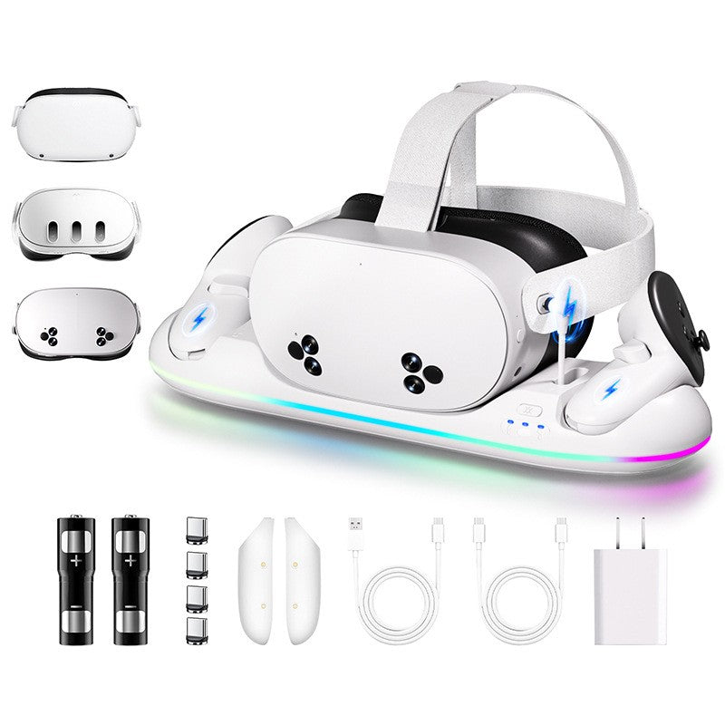 Charging Stand Meta Quest 2/3/3S VR Handle Controller Accessories Storage Dock