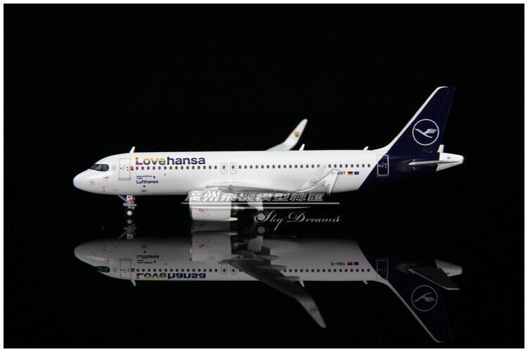 1:400 GeminiJets Lufthansa AIRBUS A320neo Passenger Airplane Diecast Plane Model