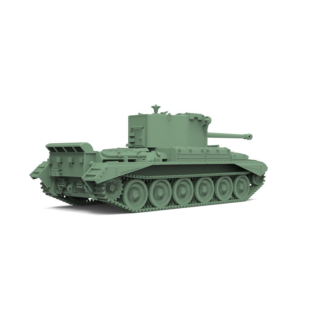 1/200 Military Model Kit British Cruiser Mk VIII Challenger (A30) Medium Tank