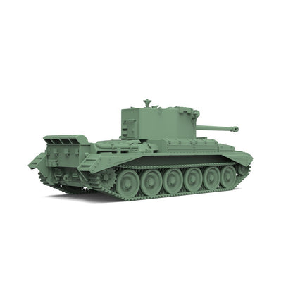 1/200 Military Model Kit British Cruiser Mk VIII Challenger (A30) Medium Tank