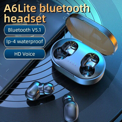 Waterproof Bluetooth 5.0 Wireless TWS Earbuds Headphone Headset Noise Cancelling