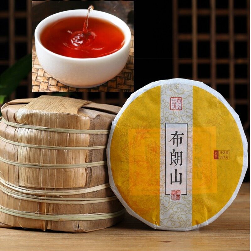 357g Yunnan Puerh Tea Brown Mountain Big Tree Fermented Spring Tea Cake Tea