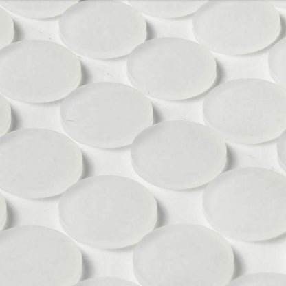 64Pcs New CLEAR Ball Round Anti-Collision Silicone Pad With 3M Sticker 12*2mm G