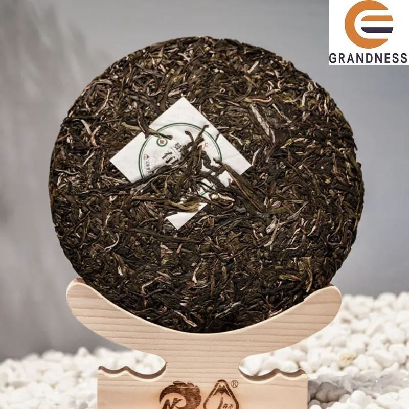2021 Ba Jiao Ting Man Ke Lao Qiao Mu You Ji Cha Organic Puer Raw Pu-erh Tea 357g