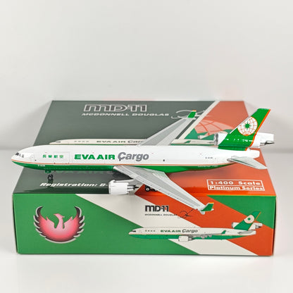 1:400 Phoenix EVA Air MD-11F Passenger Airplane Diecast Aircraft Plane Model