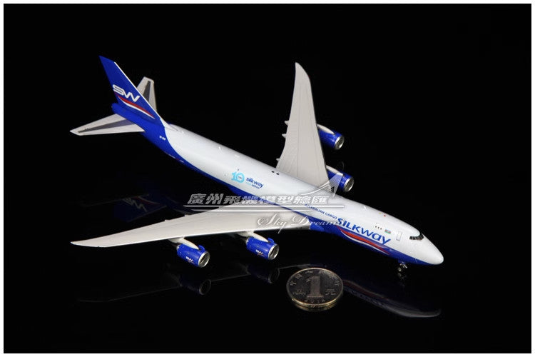 1:400 Phoenix SILKWAY BOEING 747-8F Airfreighter Diecast Aircraft Plane Model