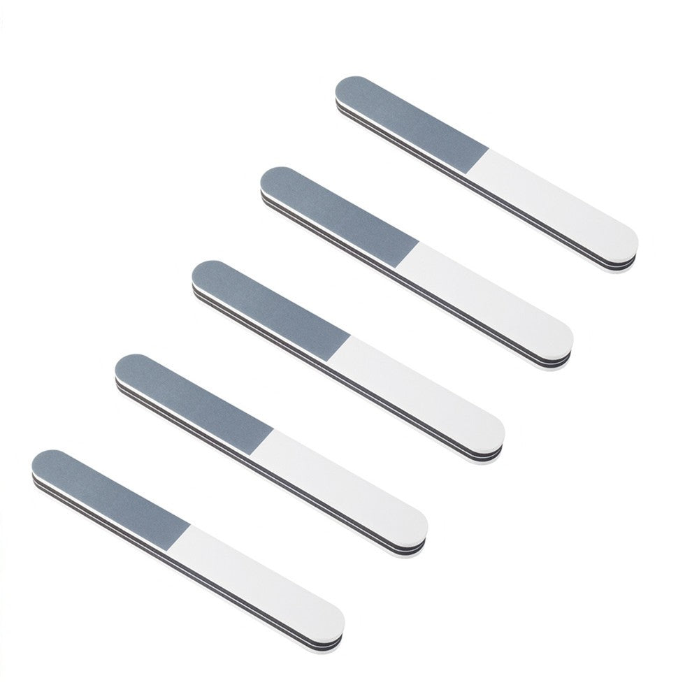 5*Sponge Nail Buffer Files Kit Block Grinding Polishing/Treatments Bar Military