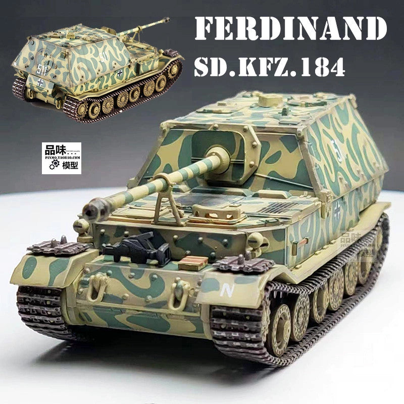 1/72 Germany Sd.Kfz.184 Ferdinand Anti-tank Destroyer Kursk 1943 Finished Model