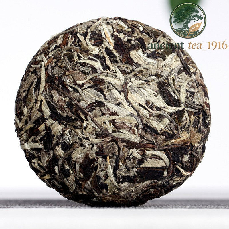 100g Yunnan Puer White Buds Raw Ancient Tree Shen Pu Erh Tea,Moon Light Pu'er
