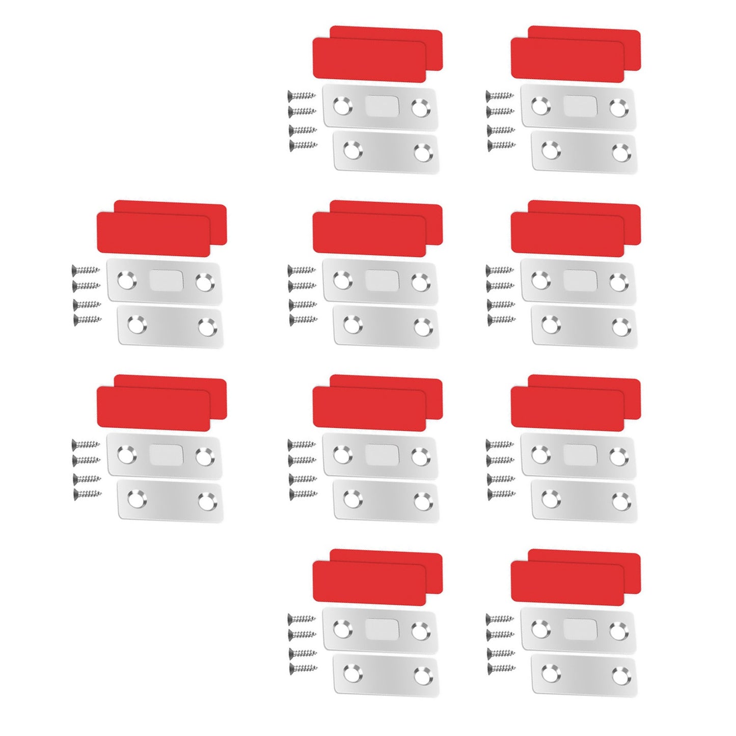 Lot Strong Magnetic Door Closer Cabinet Catch Latch Cupboard Closures Tool