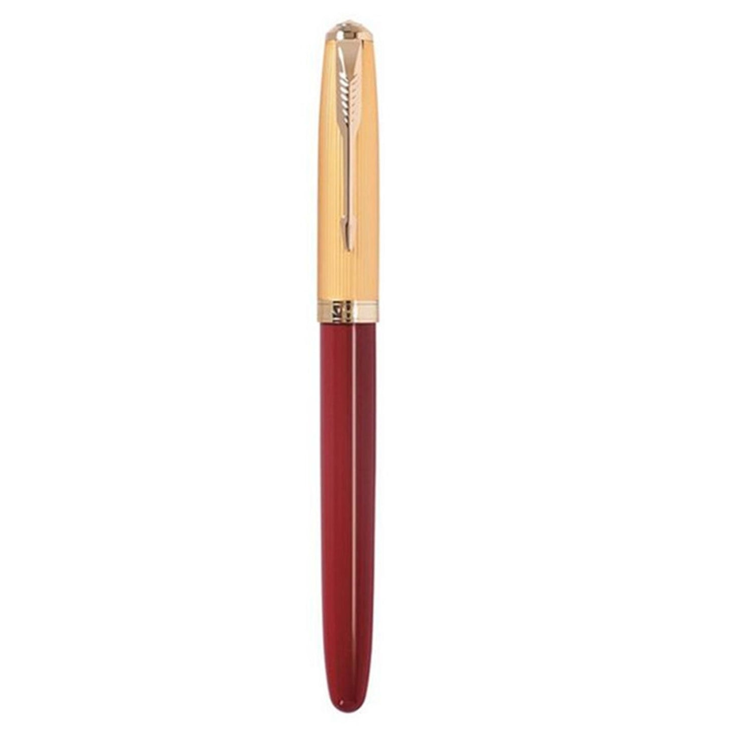 Vintage Jinhao 85 Fountain Pen Golden Clip Extra Fine EF Nib 0.38mm Nice Gift E