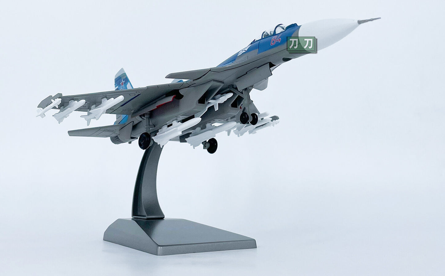 1:100 22CM AVIC SU-33 Fighter Plane Airplane Diecast Military Aircraft Model