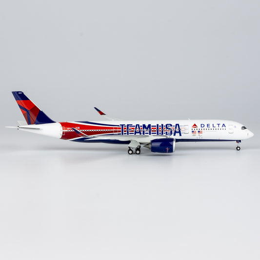 1:400 NG Model DELTA AIRBUS A350-900 Passenger Airplane Diecast Aircraft Model