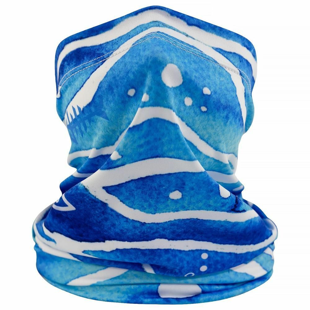 UPF50+UV Protection Neck Gaiter Fishing Cycling Hiking Scarf Sun Protector 4 Way