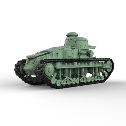 SSMODEL SS32903 1/32 Military Model Kit Japan Renault Otsu 37mm Sogekihou Light