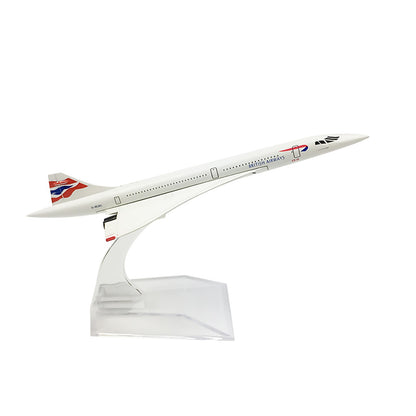 Airplane Model Planes 16cm British F-BVFB Concorde Model 1:400 Alloy Collection