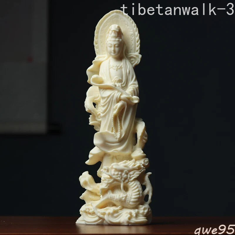 Ruyi Yulong Guanyin Bodhisattva Buddha Statues Figure Statue Resin Sculpture