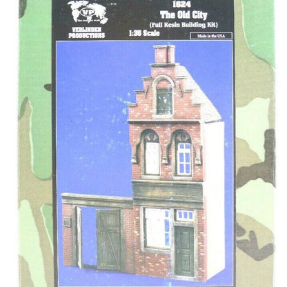 1/35 resin figures model Scene Architecture of Old Town in the United States