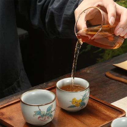 Large-capacity Ceramic Teacup Ceramic Teacup Chinese Kung Fu Cup Ru Porcelain