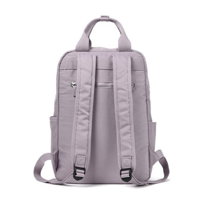 Waterproof Laptop Bag Student Nylon Oxford Cloth Small Backpack 28*15*40CM Black