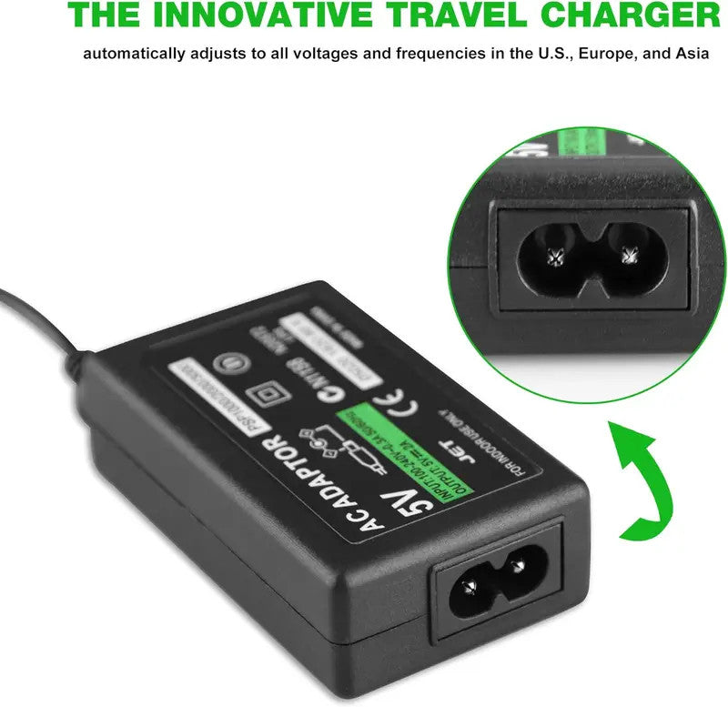 AC Adapter Home Wall Charger Power Supply For SONY PSP 1000 2000 3000 Slim Lite