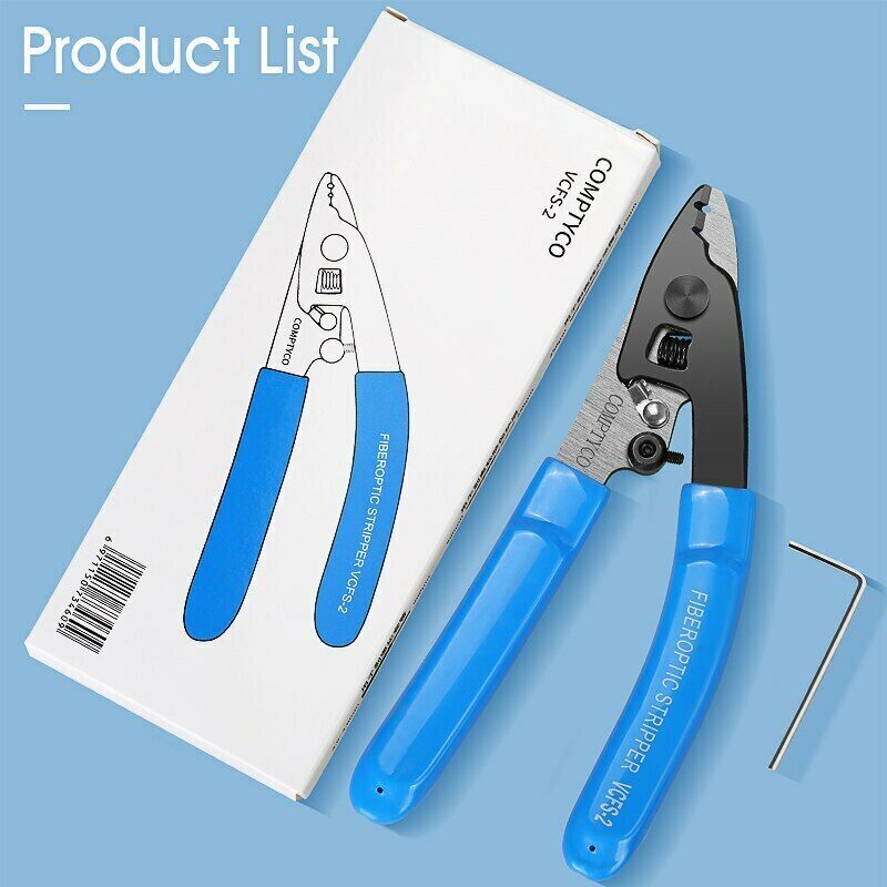 VCFS-2 Two-port Fiber Optical Stripper Pliers Wire Strippers for FTTH Tool
