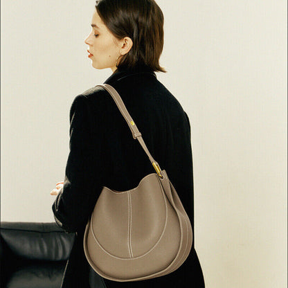 New Fashion Crossbody Niche Design Shoulder Bag Leather Bag Women's Bag