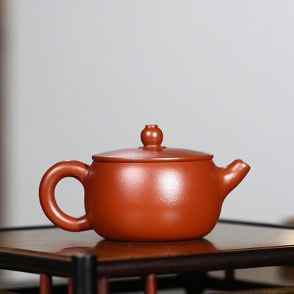 100ml Chinese Tea Pot Real Yixing Zisha Dahongpao Clay Marked Handmade Pot New