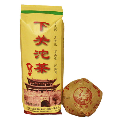 2014 Xiaguan Jia Ji Tuo Cha First Class Tuocha Tea 500g Raw Pu'er Pu'er -