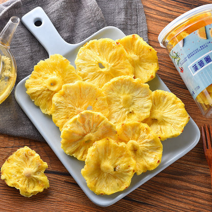 Premium Dried Pineapple Dried Pineapple Slices Original Fruit Candied Snack 500g